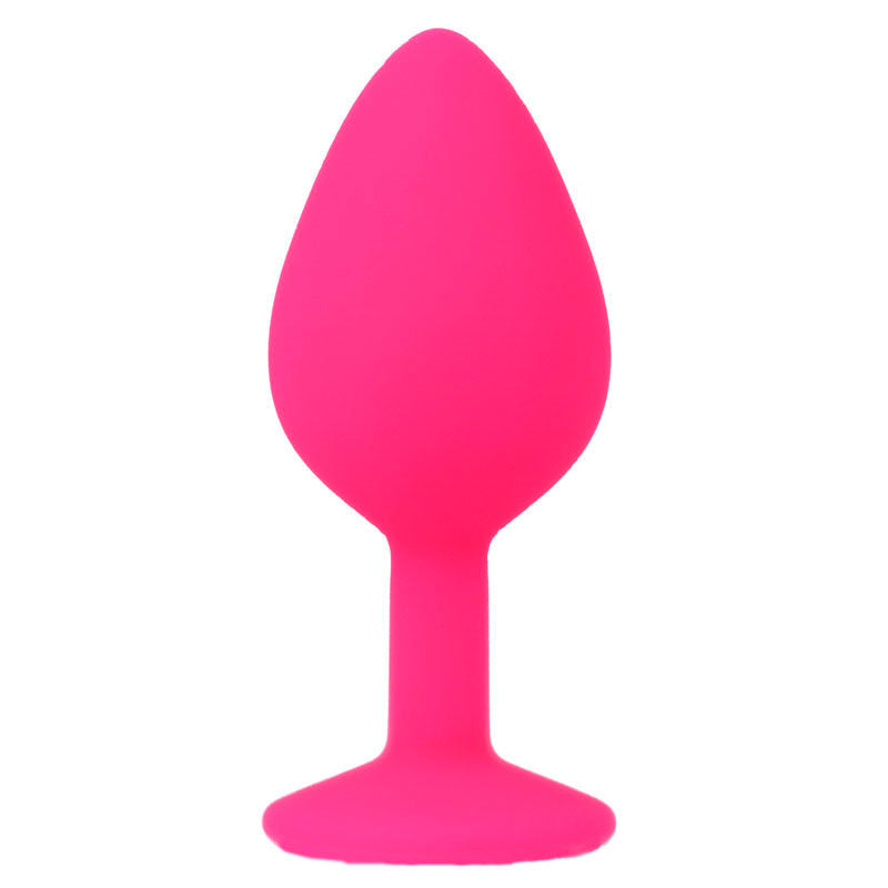 Shelki M fuchsia anal plug
