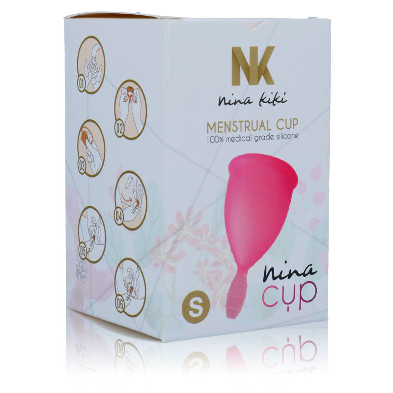 Pink menstrual cup - size S