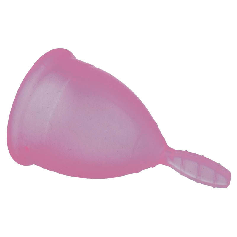 Pink menstrual cup - size S