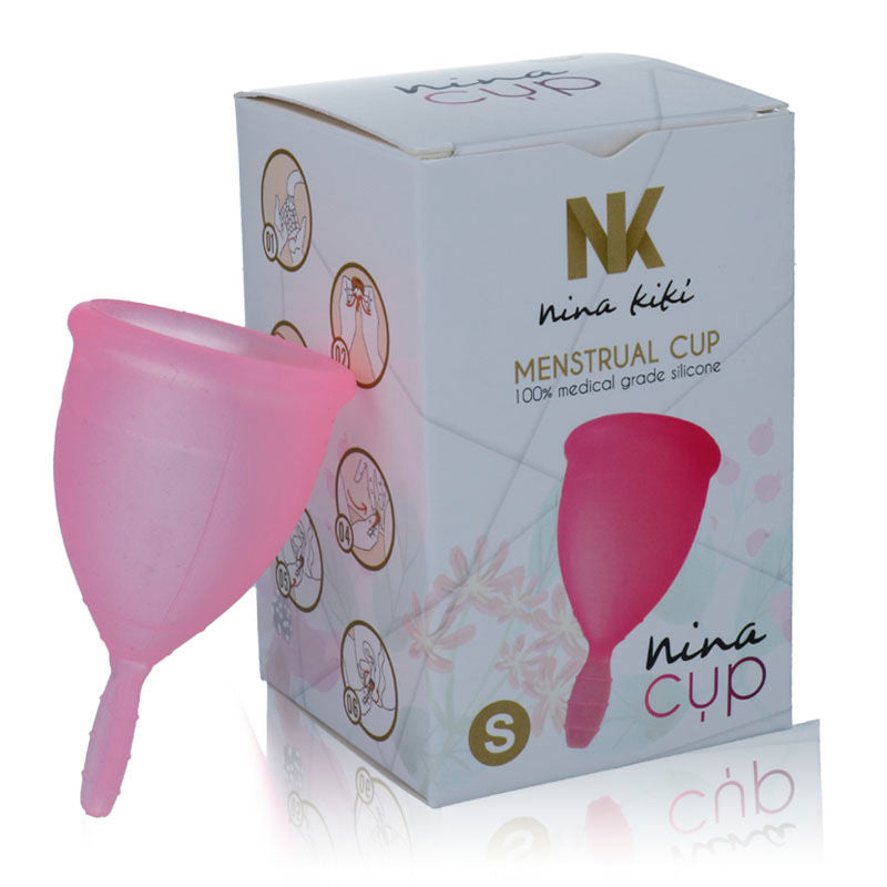 Pink menstrual cup - size S
