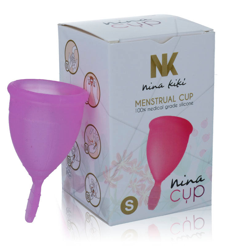 Purple menstrual cup - size S