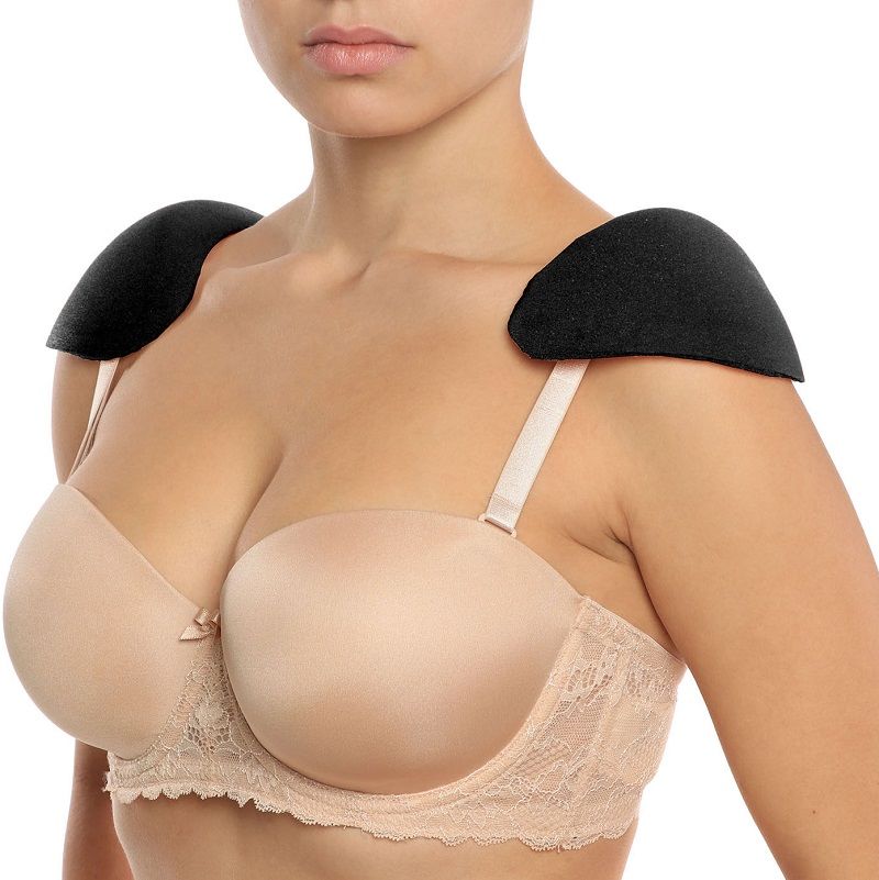 Black shoulder protection support