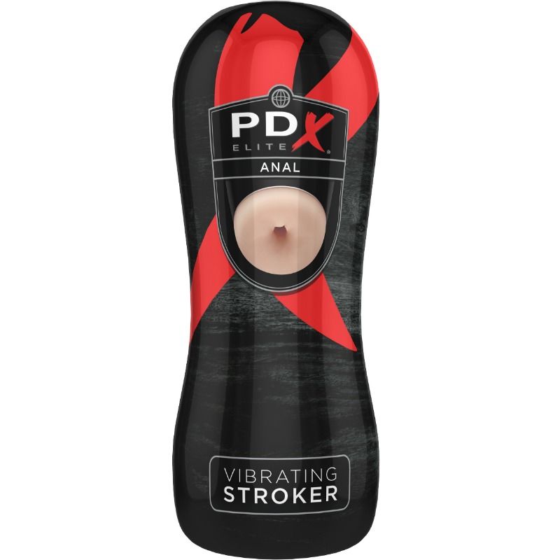 Vibrating anal stroker
