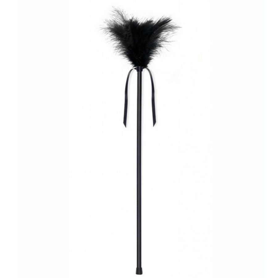 Black feathers 40 cm