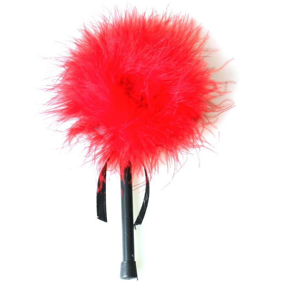 Red Marabou Duster