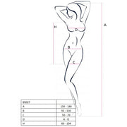 Women's BS027 White Bodystocking Dress Style One Size