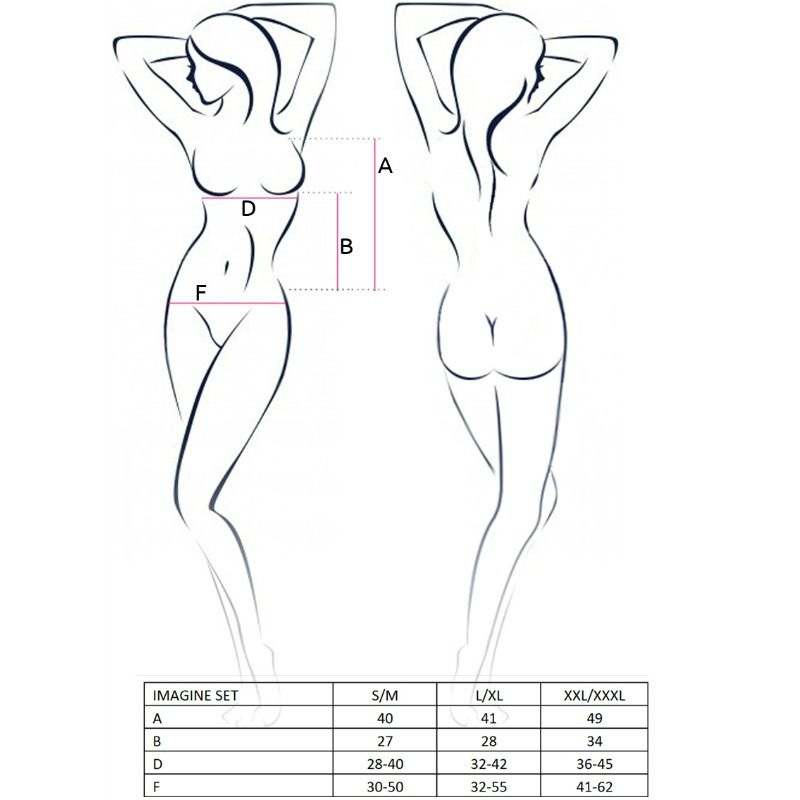 Woman imagine set size l/xl