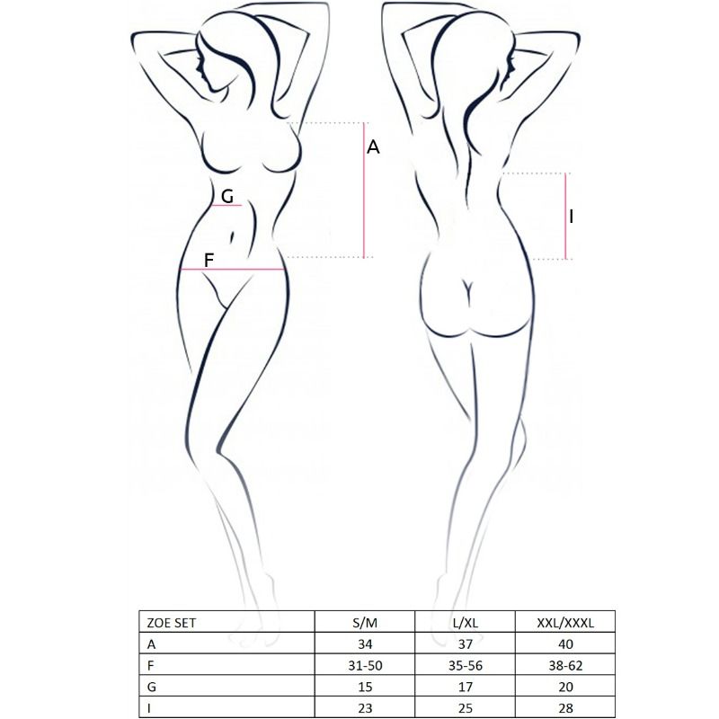 Zoe women's set size S/M