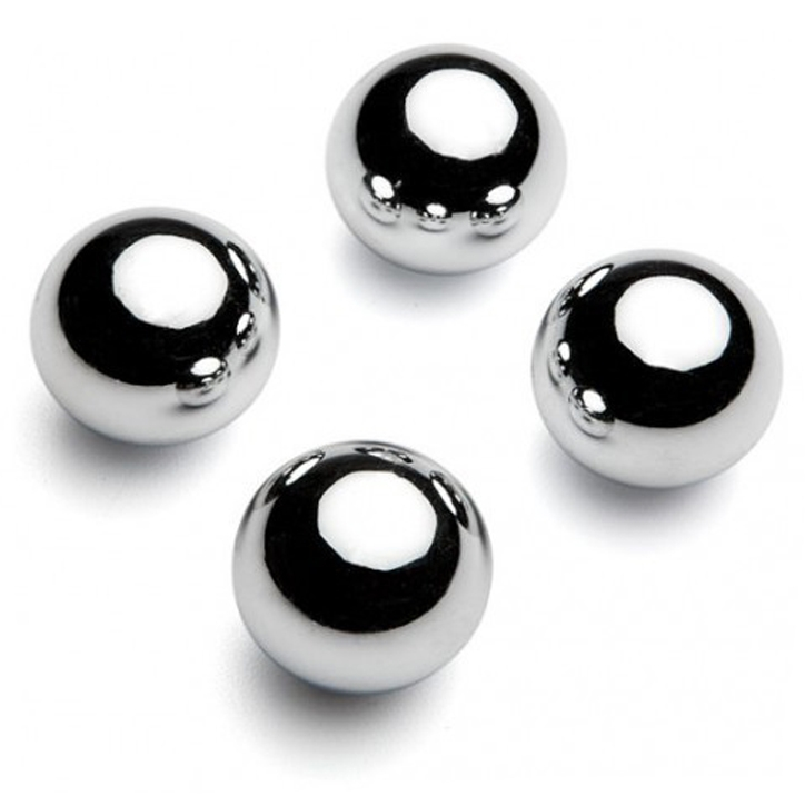 Set of 2 magnetic balls 10 mm