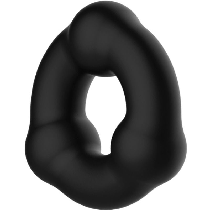 Super soft silicone ring with nodules