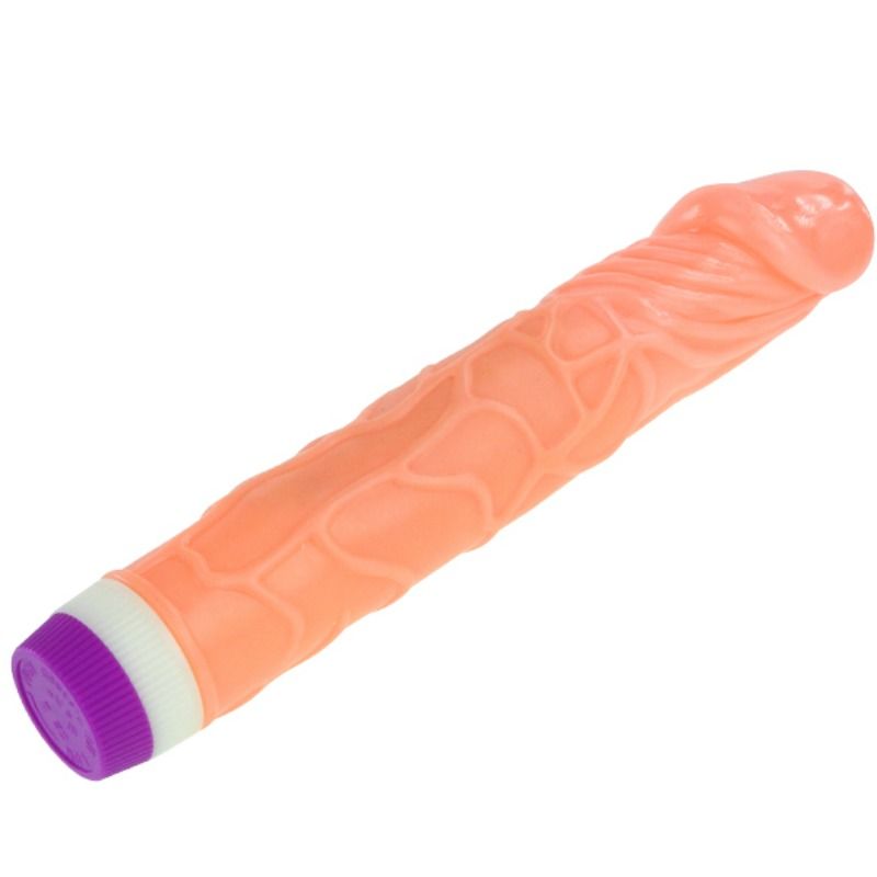 Vibromasseur Réaliste Vagues de Plaisir 22,5 cm Vibrations Réglables - Baile