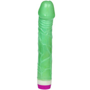 Vibrator waves of pleasure 23 cm green
