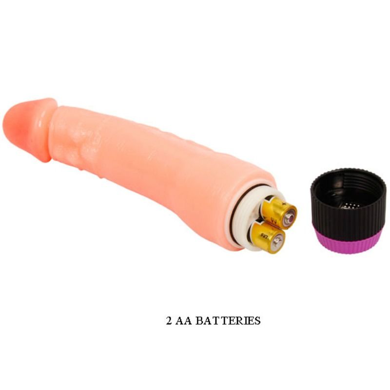 Vibromasseur Réaliste Flexible PVC Multivitesse Étanche - Baile