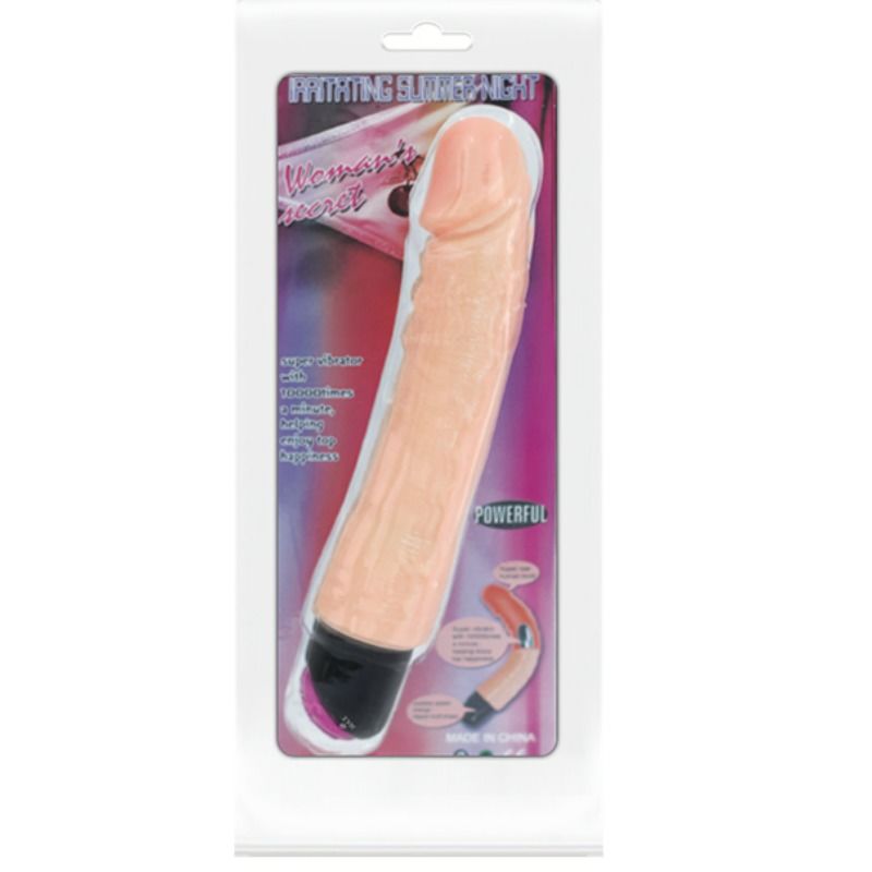 Flexible realistic vibrator 25 cm