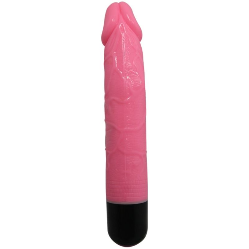 Vibromasseur Réaliste Super Doux TPR Multivitesse 23 cm - Baile