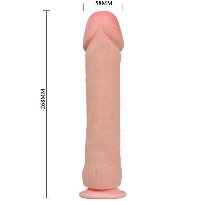 BAILE - THE REALISTIC NATURAL DILDO WITH A BIG PENIS, 26 CM