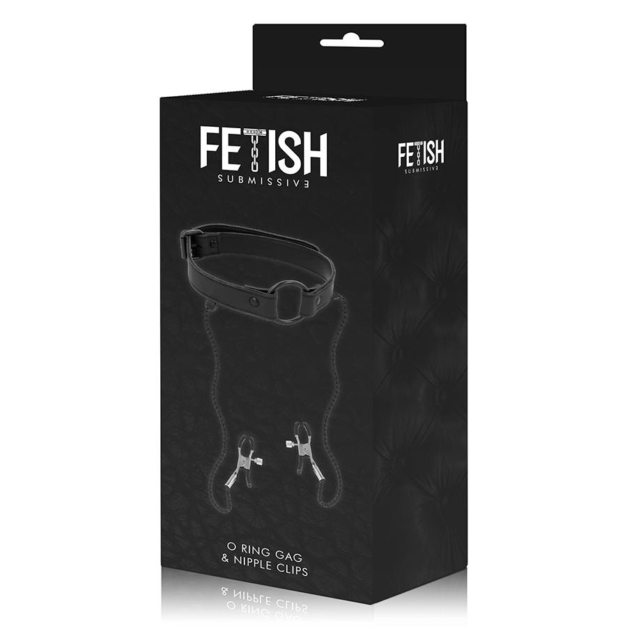 FETISH SUBMISSIVE - BILLON RING WITH TELEMON CLIPS