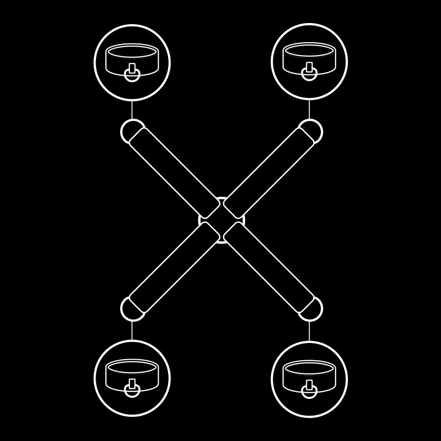 Vegan Leather Handcuffs Union