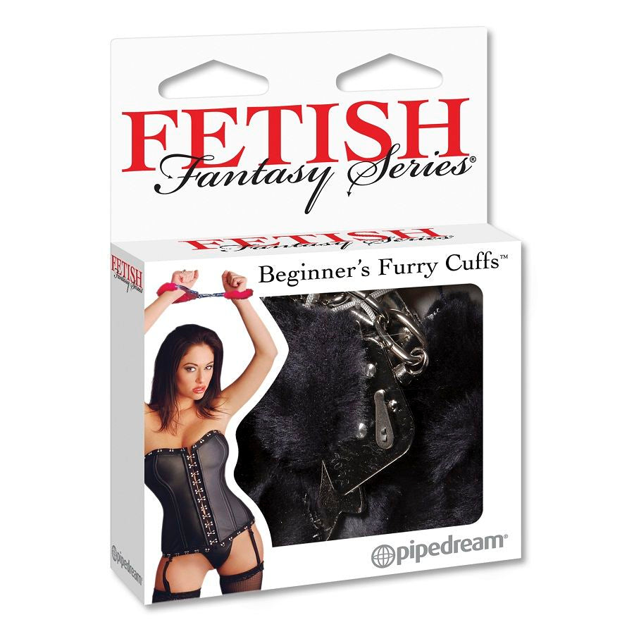 FETISH FANTASY SERIES - BLACK FURRY SLEEVES