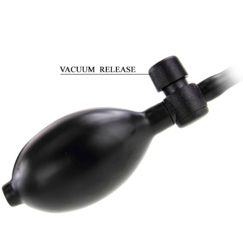 Realistic inflatable vibrating dildo