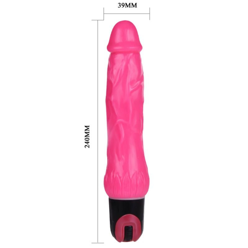 BAILE - DAAPLY PLEASURE MULTI-SPEED VIBRATOR PINK
