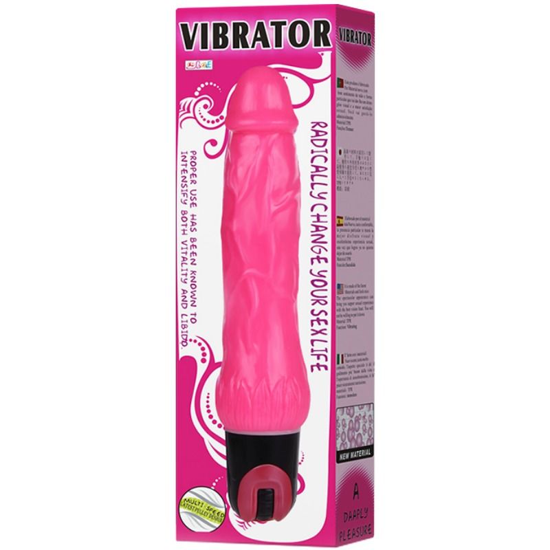 BAILE - DAAPLY PLEASURE MULTI-SPEED VIBRATOR PINK