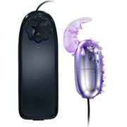 Super vibrating egg vibrator with stimulator