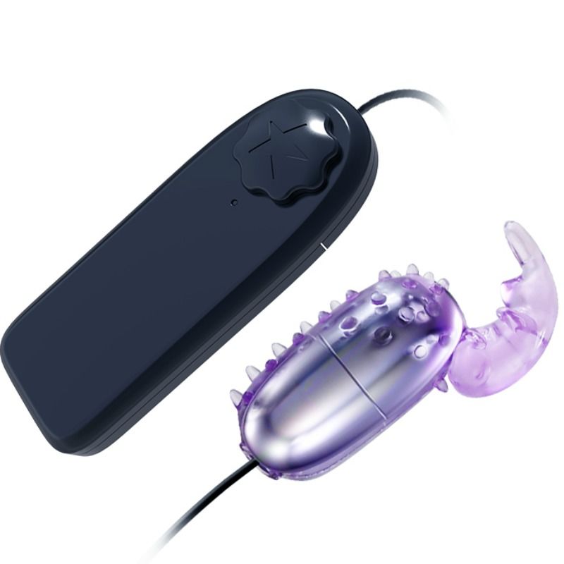 Super vibrating egg vibrator with stimulator
