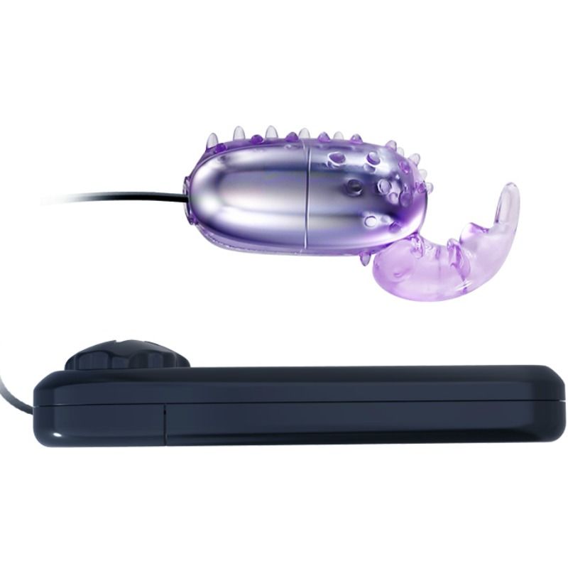 Super vibrating egg vibrator with stimulator