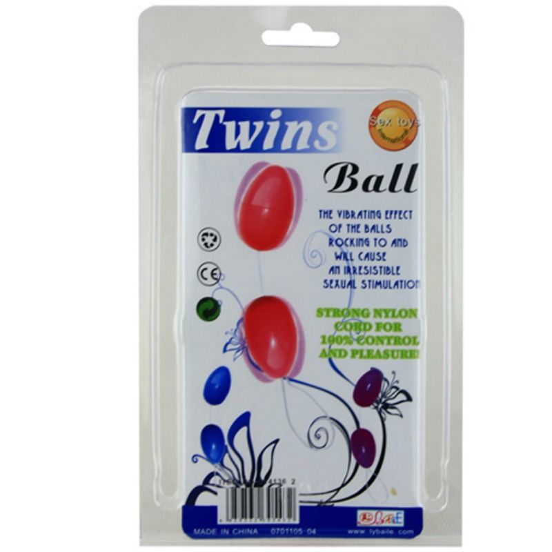 Twins balls lilac anal balls