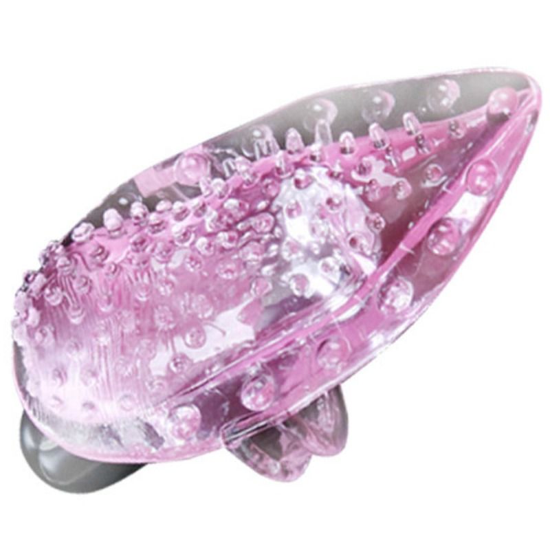 Finger vibrator stimulating massage