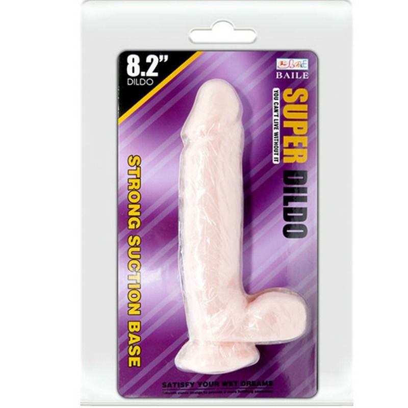 Super realistic natural dildo 21.5 cm