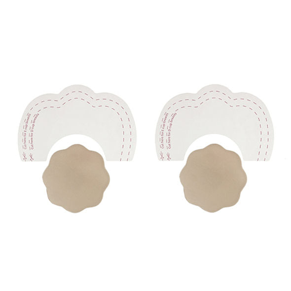 Breast reinforcement + sylique nipple covers a/c cup