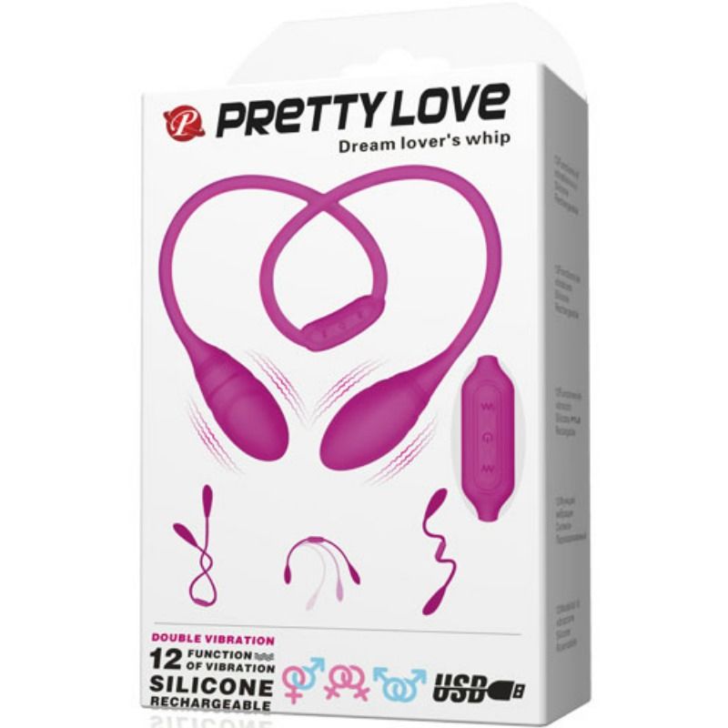 PRETTY LOVE - DREAM LOVERS WHIP UNISEX STIMULATOR