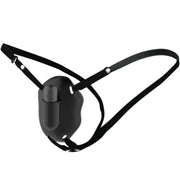 Strap on with vibrating bullet casing