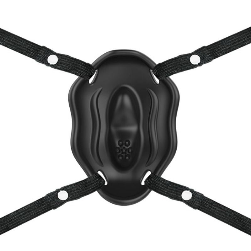 Strap on with vibrating bullet casing