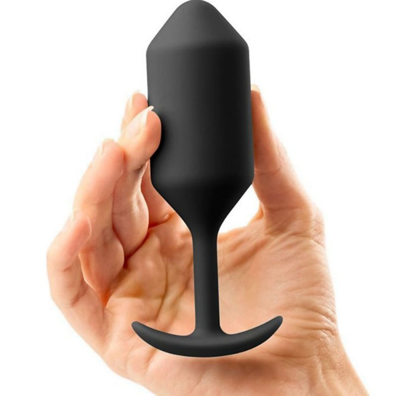 Plug Anal Lesté Snug Plug 3 Silicone Boules Intérieures 180 g - B-Vibe