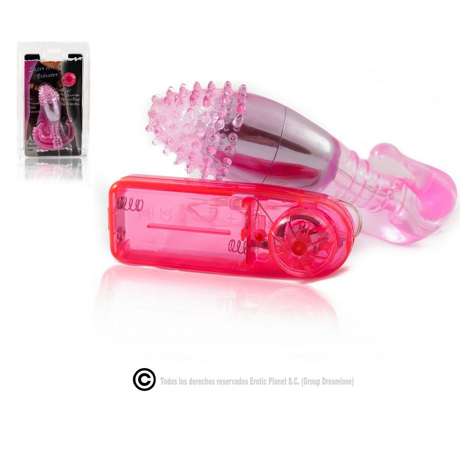 Vaginal and anal stimulator with vibration