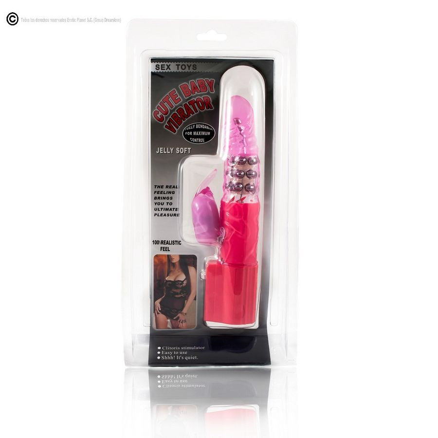 Pink Rabbit Rotator with Superstimulator