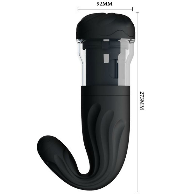 Breton multifunction rechargeable masturbator