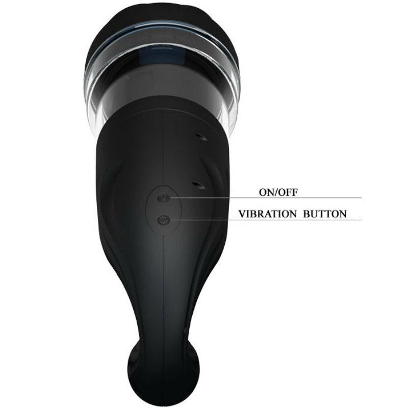 Breton multifunction rechargeable masturbator