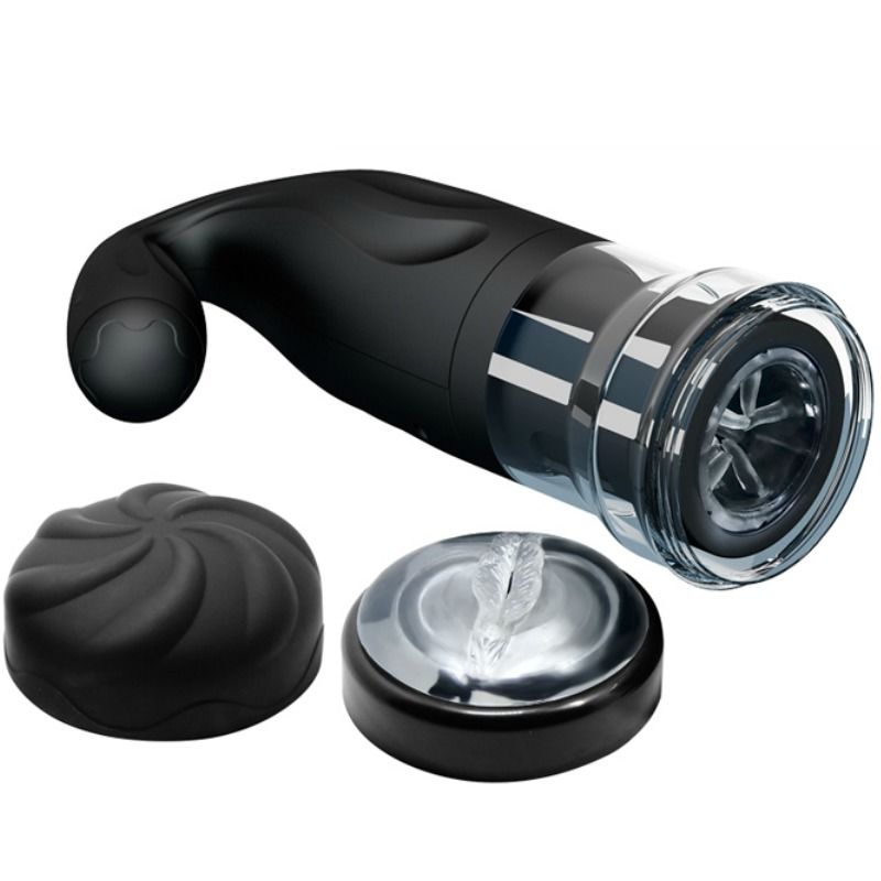 Breton multifunction rechargeable masturbator