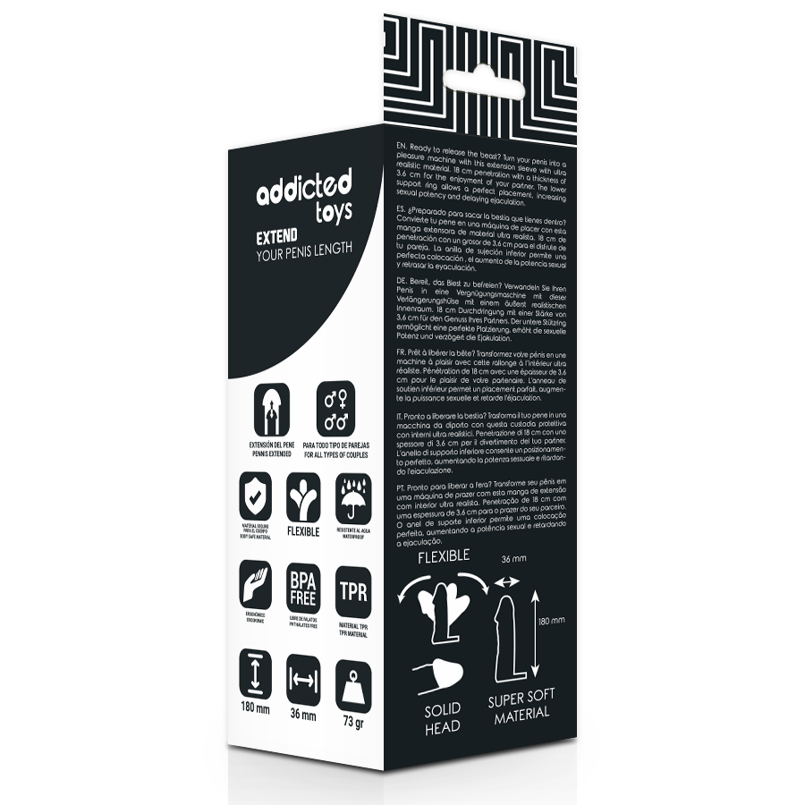 Extend your penis 18 cm