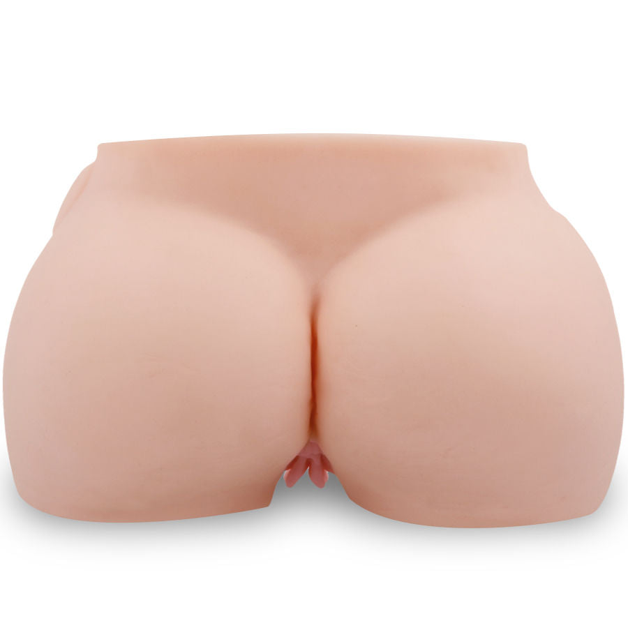 Realistic vagina and anus with vibration