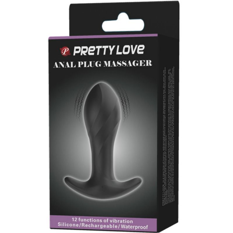Black anal vibrator