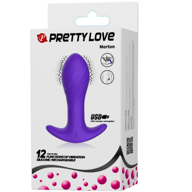 Lilac anal vibrator