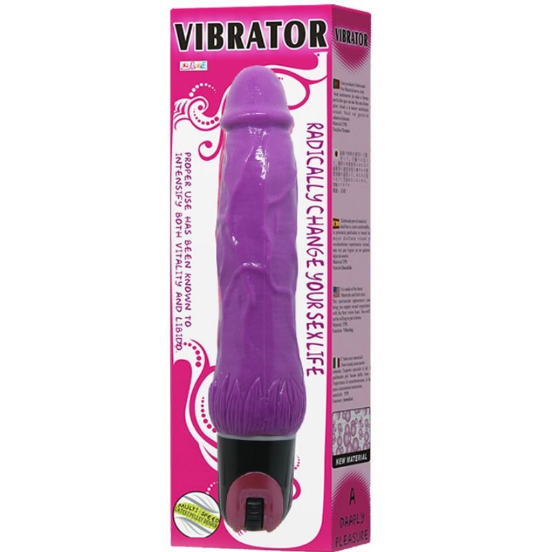 Daaply pleasure purple multi-speed vibrator