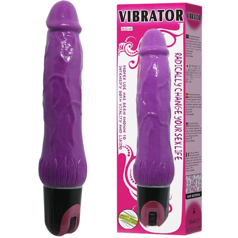 Daaply pleasure purple multi-speed vibrator