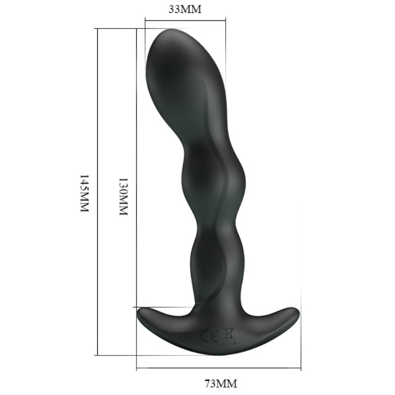 Anal massager 12 vibration modes