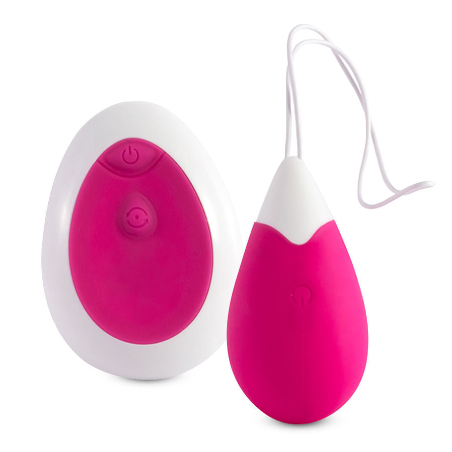 INTENSE - JAN EGG VIBRATOR WITH PINK REMOTE CONTROL